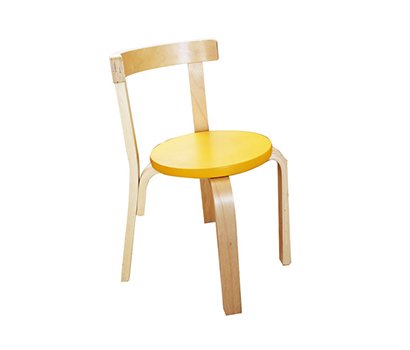 Yellow baby chair