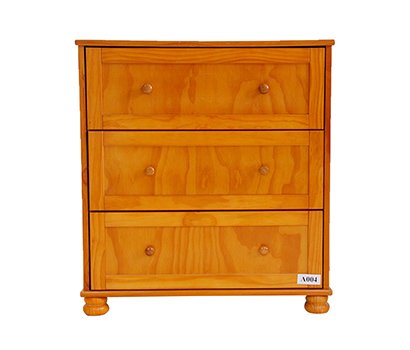 Wooden Storage Cabinet With 3 Drawer
