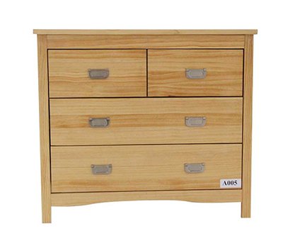 Wooden Storage Cabinet With 4 Drawer