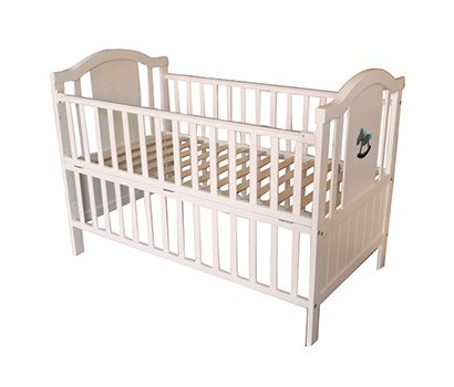 White Baby cot